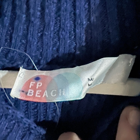 Free People FP Beach Coco Pullover Knit Sweater in Blue - Picture 5 of 5